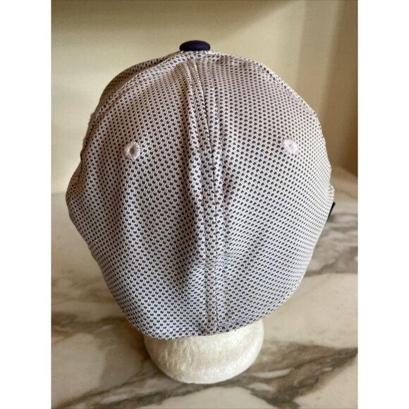 Verde River Navy Blue & White Mesh Trucker Hat Imperial Coolcore S/M - Picture 4 of 8